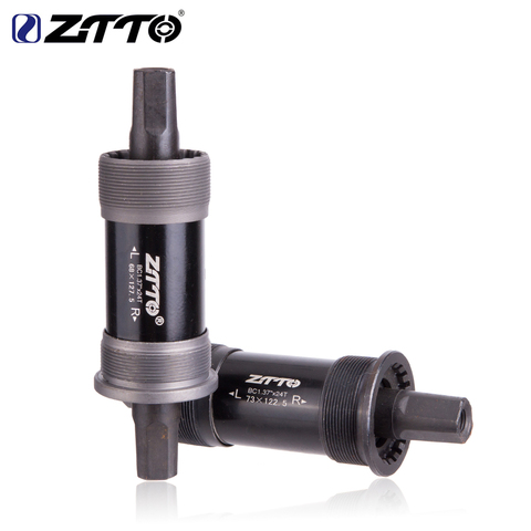 ZTTO bicicleta ISO cuadrado Taper soporte inferior 103, 107, 110,5, 113, 116, 118, 120, 122,5, 124,5, 127,5mm BSA 68 inglés roscado BB ► Foto 1/6