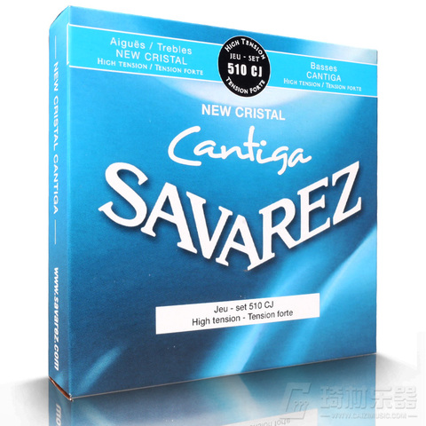 Savarez 510, serie Cantiga, nuevo Cristal Cantiga HT, cuerdas de guitarra clásica, juego completo 510CJ ► Foto 1/1