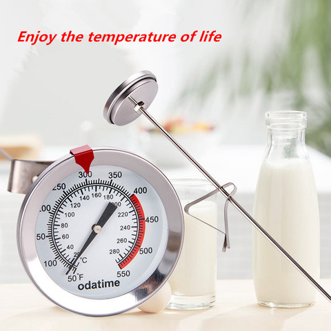 Odatime, termómetro de carne de acero inoxidable de calidad alimentaria, sonda de cocina para cocinar y hornear, instrumentos de temperatura de Reación rápida para Cocina ► Foto 1/6