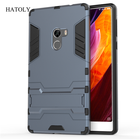 HATOLY-funda protectora para Xiaomi Mi Mix, carcasa para Xiaomi Mi Mix a prueba de golpes, carcasa dura de goma de silicona híbrida para Xiaomi Mi Mix de 6,4