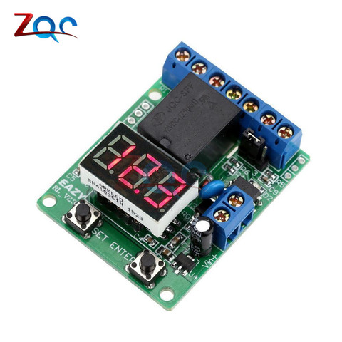 DC 12 V LED Relé Digital interruptor Placa de Control módulo relé módulo de protección de voltaje detección carga descarga Monitor prueba ► Foto 1/6