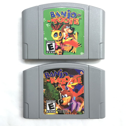 Versión banjo-kazooie banjo-tooie USA para consola de juegos de 64 bits para tarjeta de cartucho de videojuegos ► Foto 1/1