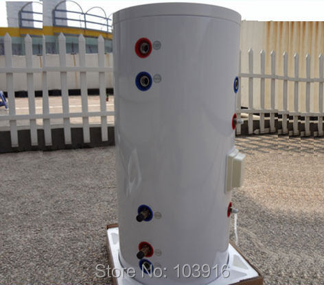 Tanque calentador de agua Solar de 100 litros 220 V, con bobina de cobre, con elemento eléctrico, tanque de agua solar ► Foto 1/1