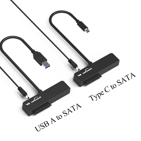 USB A SATA tipo C A SATA lector HDD con función OTG se adapta A 2 5 