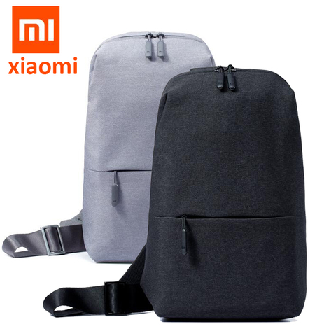 Original Xiaomi mochila Sling Bolsa portátil ocio pecho paquete tamaño pequeño 4L hombro cinturón bolsa mujeres hombres mochila bandolera ► Foto 1/1