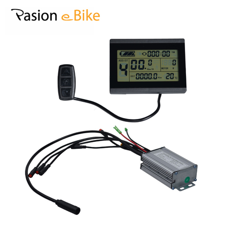 Panel de Control LCD de 24 V 36 V 48 V para bicicletas eléctricas Fat Bikes pantalla LCD 25A Controller piezas de Sondors ► Foto 1/4