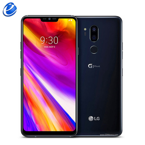 LG-teléfono inteligente G7 ThinQ G710, Original, libre, Android, ocho núcleos, cámara trasera Dual de 16MP, 2160P, 6,1 pulgadas, 64 GB de ROM, 4G de RAM, NFC, móvil Android ► Foto 1/3