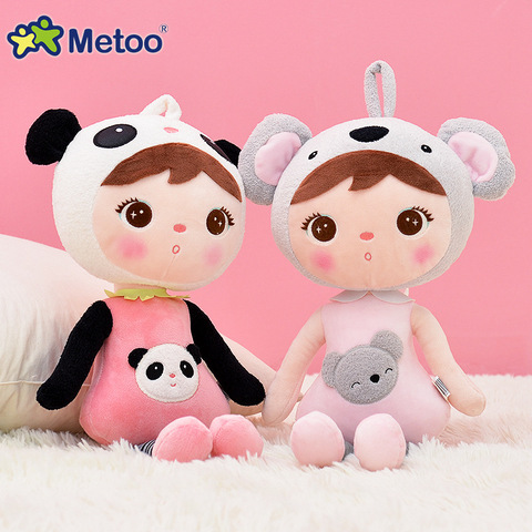 Metoo-juguetes de peluche para niñas, animales de peluche de dibujos animados para niños, regalo de Navidad y cumpleaños ► Foto 1/6