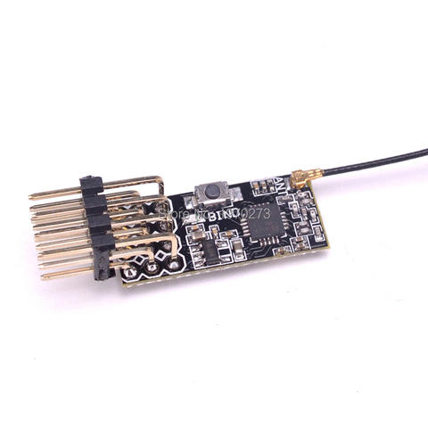 RC Multirotor repuesto 2,4G 4CH Mini D8 receptor Compatible con salida PWM para Frsky de los modelos de RC Juguetes ► Foto 1/6