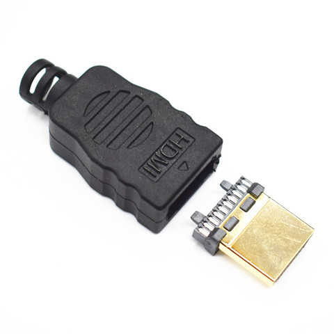 Terminales de transferencia de conector macho HDMI con caja ► Foto 1/6