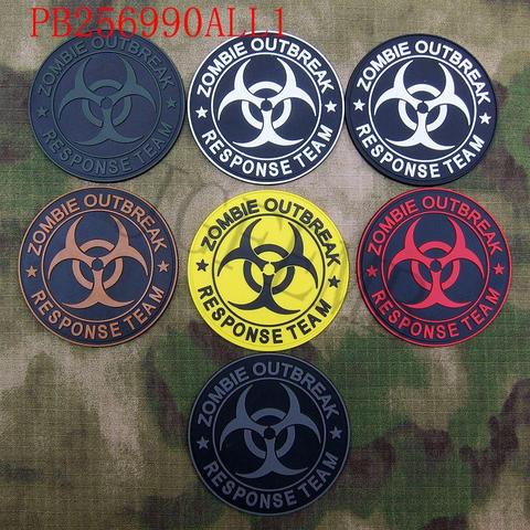 Insignia de PVC de Biohazard ZRT ZOMBIE brote 3D parche de PVC ► Foto 1/5