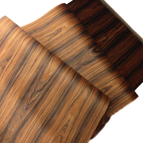 TECHNIC-chapa de madera de palisandro, color negro, ingeniería, E.V. 60x250cm 0,2mm tejido de 0,2mm de espesor C/Q/C ► Foto 1/6