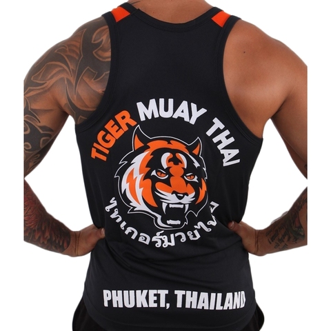 Chaleco de entrenamiento de tigre negro para hombre, pantalones cortos de boxeo, MMA, Muay Thai, mma, mma ► Foto 1/6