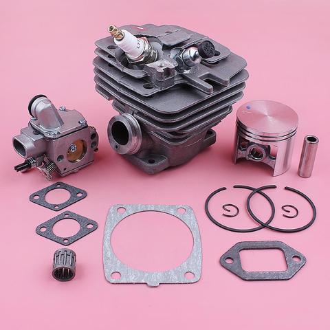 Kit de pistón de cilindro de 47mm para carburador Stihl MS361 MS 361, válvula de descompresión, junta de rodamiento, motosierra, repuesto de herramienta de repuesto ► Foto 1/6