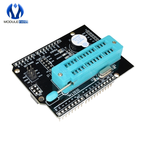 AVR ISP programador expansión Shield para Arduino Uno R3 Mega2560 Nano Pro Mini módulo Atmega328P Bootloader quemador SPI ► Foto 1/6