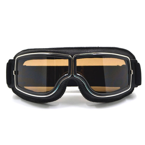 BJMOTO-gafas de sol universales plegables para motocicleta, lentes de sol para moto, montura plateada, 17,5x9cm ► Foto 1/6
