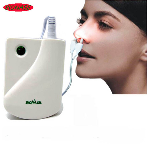 BioNase nariz rinitis Sinusitis cura terapia masaje heno fiebre baja frecuencia pulso láser máquina de salud instrumento masajeador ► Foto 1/6