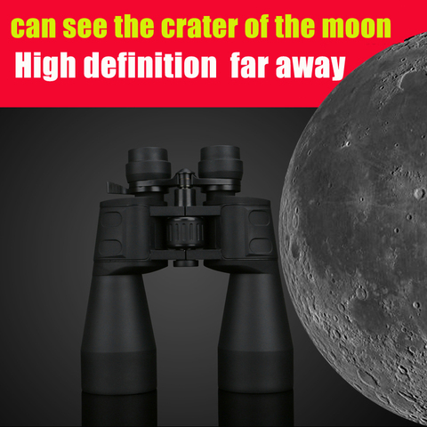 Borwolf 10-60 veces Gran Aumento HD prismáticos Zoom profesional 10-380X100 telescopio visión nocturna ► Foto 1/6