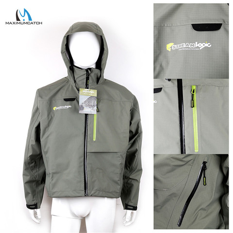 Maximumcatch-chaqueta impermeable para pesca con mosca, transpirable, Wader, M/L/XL ► Foto 1/1