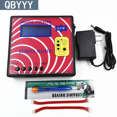 QBYYY-probador de frecuencia de contador Digital, fotocopiadora remota automática fija/rodante, controlador remoto RF regenerador, programador de llaves ► Foto 1/4