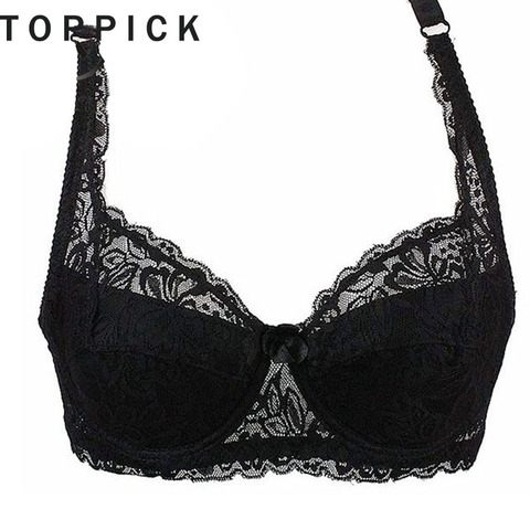 Sujetador Sexy de encaje de mujer ropa interior Sexy sujetadores para mujer Bralette Lencería íntimos Soutien GGE Sujetador Push Up ► Foto 1/6