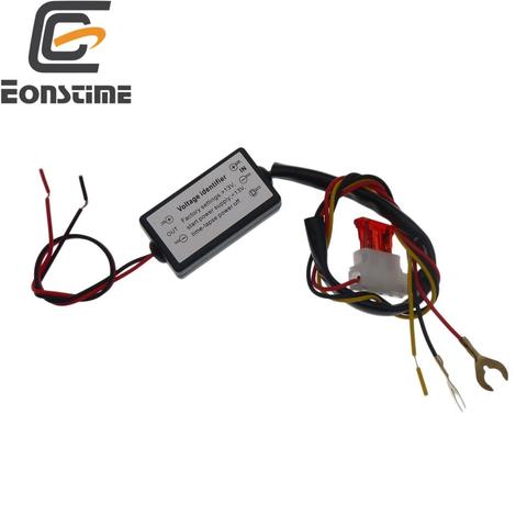 Luces de circulación diurna LED para coche, controlador DRL, arnés de relé, atenuador de encendido/apagado, 12-18V, Controlador de luz antiniebla, atenuación retardada, 15s ► Foto 1/5