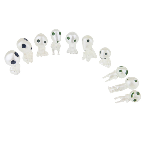 10 unids/set Mini lindo brillo en la oscuridad árbol elfo regalo juguetes colección ornamento ► Foto 1/6