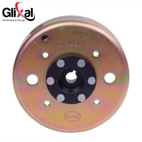Glixal-Rotor magnético Flywheel para GY6, 49cc, 50cc, 139QMB, 139QMA, Scooter, ciclomotor ATV Go-Kart (8 polos) ► Foto 1/5