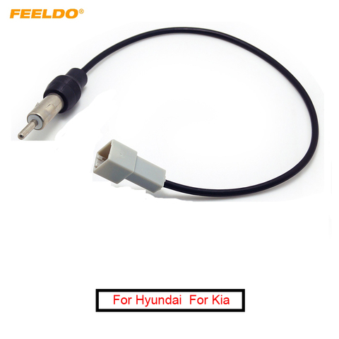 Cable de Radio de coche FEELDO 1 Pc 2009-2011 para Hyundai/Kia KI-11 adaptador de antena de conector hembra # AM1548 ► Foto 1/4