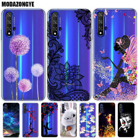 Funda de silicona para Huawei Honor 20, funda de silicona suave para Huawei Honor 20 Pro YAL-L41 Honor 20 YAL-L21 Lite ► Foto 1/6