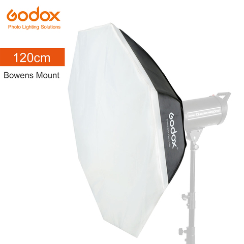 Softbox Godox 95cm 120cm 140cm Octagon Studio caja de luz estroboscópica con Bowen para montaje en Flash de estudio ► Foto 1/6