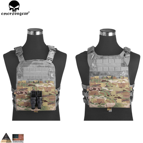 EMERSONGEAR-Panel MOLLE para chaleco de caza, accesorios Multicam, negro, EM9288, AVS, JPC, 2,0 ► Foto 1/1
