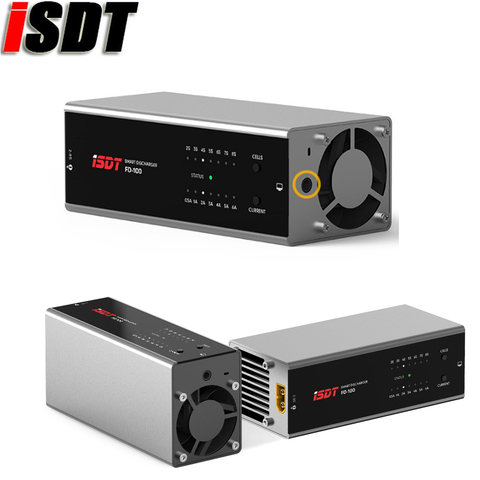 ISDT-Descargador inteligente FD-100 80W 6A para baterías Lipo 2S-8S para modelos RC, cargador de Puerto XT60 de carga por usuario ► Foto 1/1