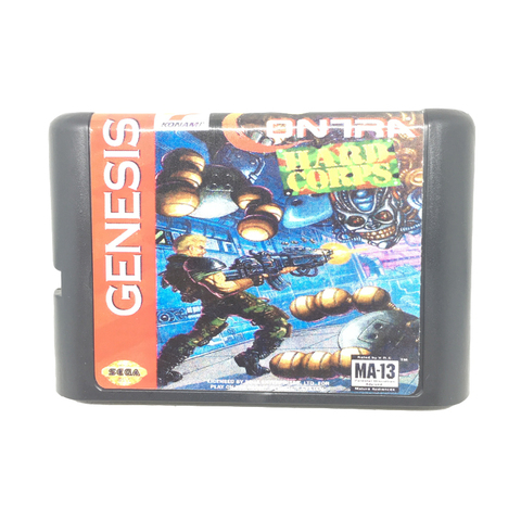 Cartucho de juego de cartas Contra el cuerpo duro de 16 bits, Mega Drive para Sega/Genesis System EUR/USA Shell ► Foto 1/1