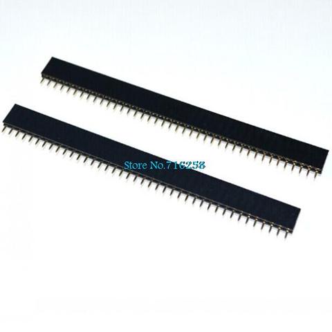 10 unids/lote 40 Pin 2,54mm fila única hembra Pin Header PCB ► Foto 1/2