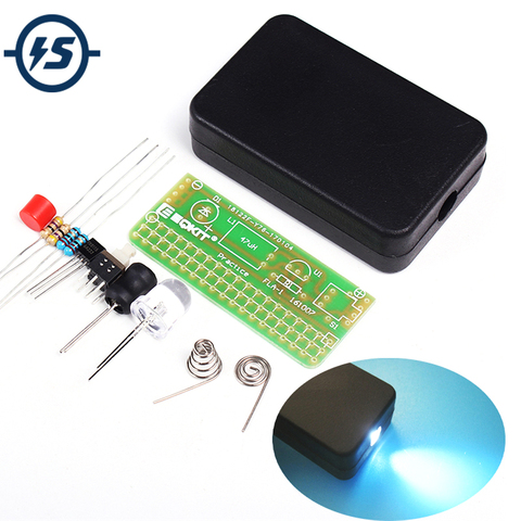 DIY Kits 1,5 V luces intermitentes Kit soldadura práctica circuito linterna Universal Placa de fabricación electrónica partes ► Foto 1/6