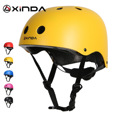 Casco de protección de seguridad profesional para exteriores Xinda, casco de protección para acampada y senderismo, casco de protección para niños ► Foto 1/6