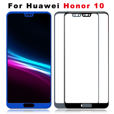 Protector de pantalla de vidrio templado 3D para Huawei Honor 10, película protectora de 9H a prueba de explosiones para Huawei Honor 10 Honor10 ► Foto 1/6