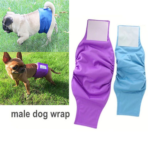 OhBabyKa-pantalones cortos lavables y reutilizables para perros, pañales duraderos y cómodos, con estilo, para perros de 3 tallas S, M y L ► Foto 1/6