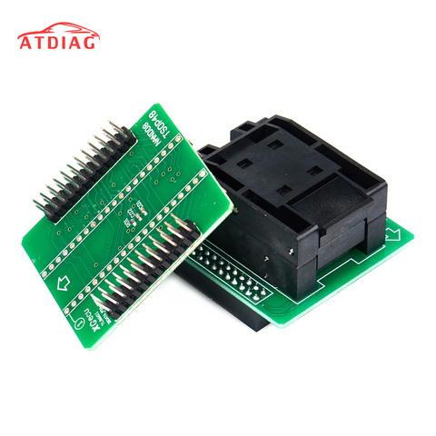 Adaptador BGA63 con base boad TSOP48 BGA63 de 1,8 V solo para programador de flash NAND TL866II PLUS ► Foto 1/6