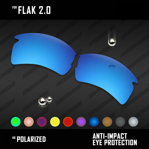 OOWLIT-reemplazos de lentes para gafas de sol, lentes polarizadas, varios colores, para modelo roble Flak 2,0 OO9295 ► Foto 1/6