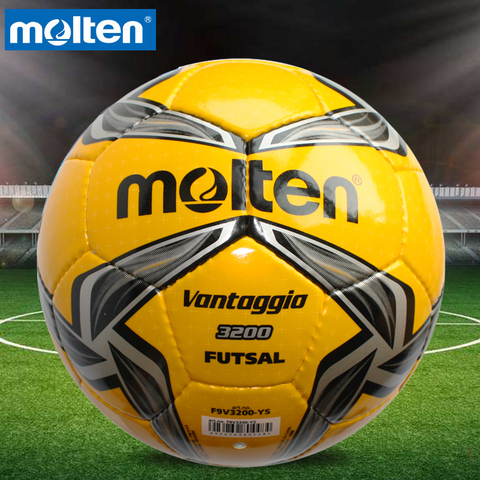 Pelota de fútbol profesional Molten F9V3200, balón de fútbol Original, tamaño 4, PU, bola de fútbol ► Foto 1/4