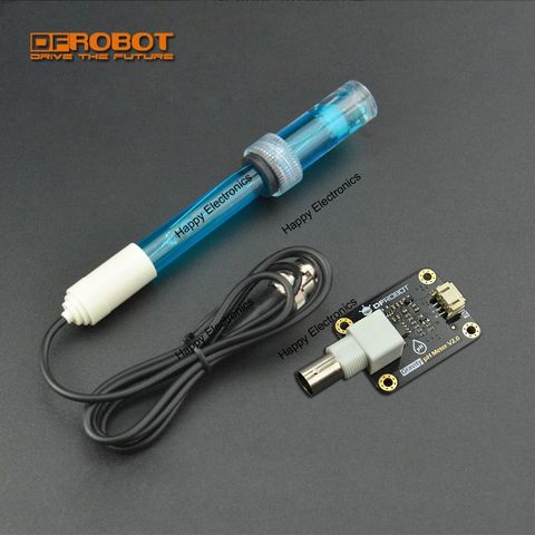 DFRobot Gravity-Kit de medidor de Sensor de pH analógico, V2, Compatible con 3,3 V y 5V, Controlador principal para pruebas de calidad del agua, Acuicultura ► Foto 1/6