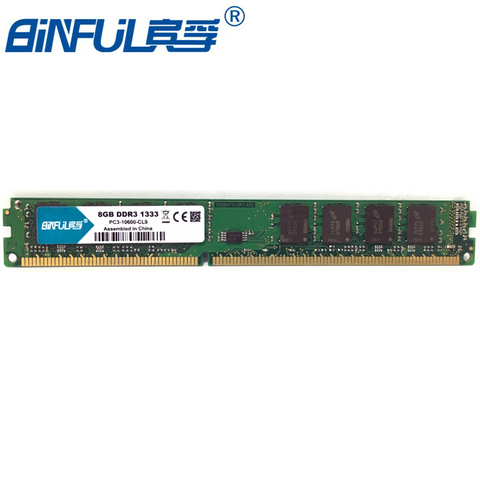 PC RAM de Memoria para computadora de escritorio de 8GB PC3 DDR3 12800, 10600, 1333 MHZ, 1600MHZ 8G 1333 DDR3 1600 RAM de 1333 MHZ ► Foto 1/1