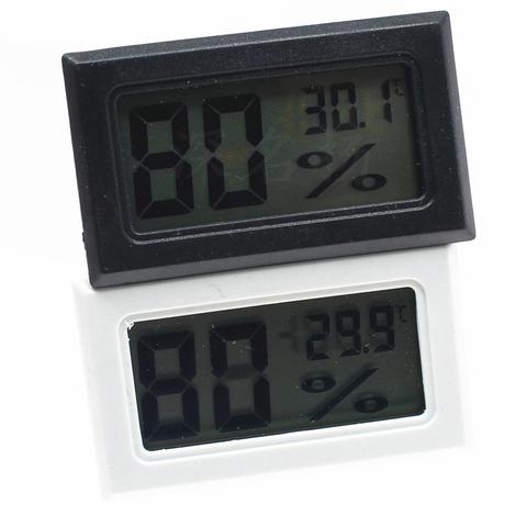 LanLan Mini LCD termómetro Digital higrómetro interior Sensor de temperatura portátil instrumentos de humedad ► Foto 1/4