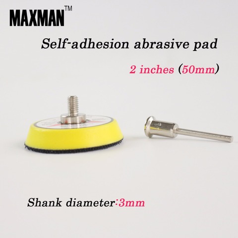 MAXMAN-ruedas de pulido de Metal, herramientas abrasivas, conjunto de herramientas rotativas, amoladora eléctrica, accesorios de lijado Dremel, 2 pulgadas ► Foto 1/1