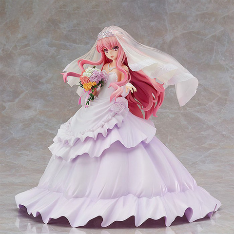 Kadokawa-figura Sexy, vestido de novia Familiar de Zero Louise Finale Figura de acción de PVC de Anime, figuras en miniatura de juguete, coleccionable ► Foto 1/1