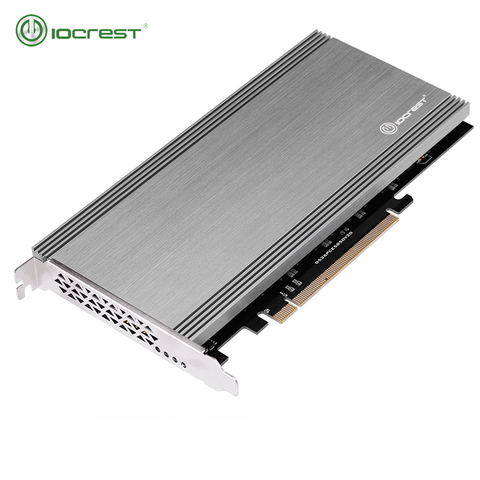 IOCREST PCIe de 3,0 a 5 M.2 (SATA) B-TARJETA DE APOYO A 2280,2260 y 2242 y 2230 tamaño ► Foto 1/6