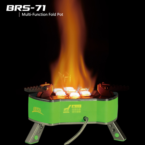 Estufa portátil de Gas butano para acampar al aire libre, BRS-71 de cocina para Gas GLP, 9800W, para Picnic ► Foto 1/6