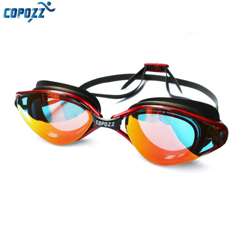 Copozz, gafas profesionales, protección antiniebla UV, gafas de natación ajustables, gafas impermeables de silicona para hombres y mujeres, gafas ► Foto 1/6